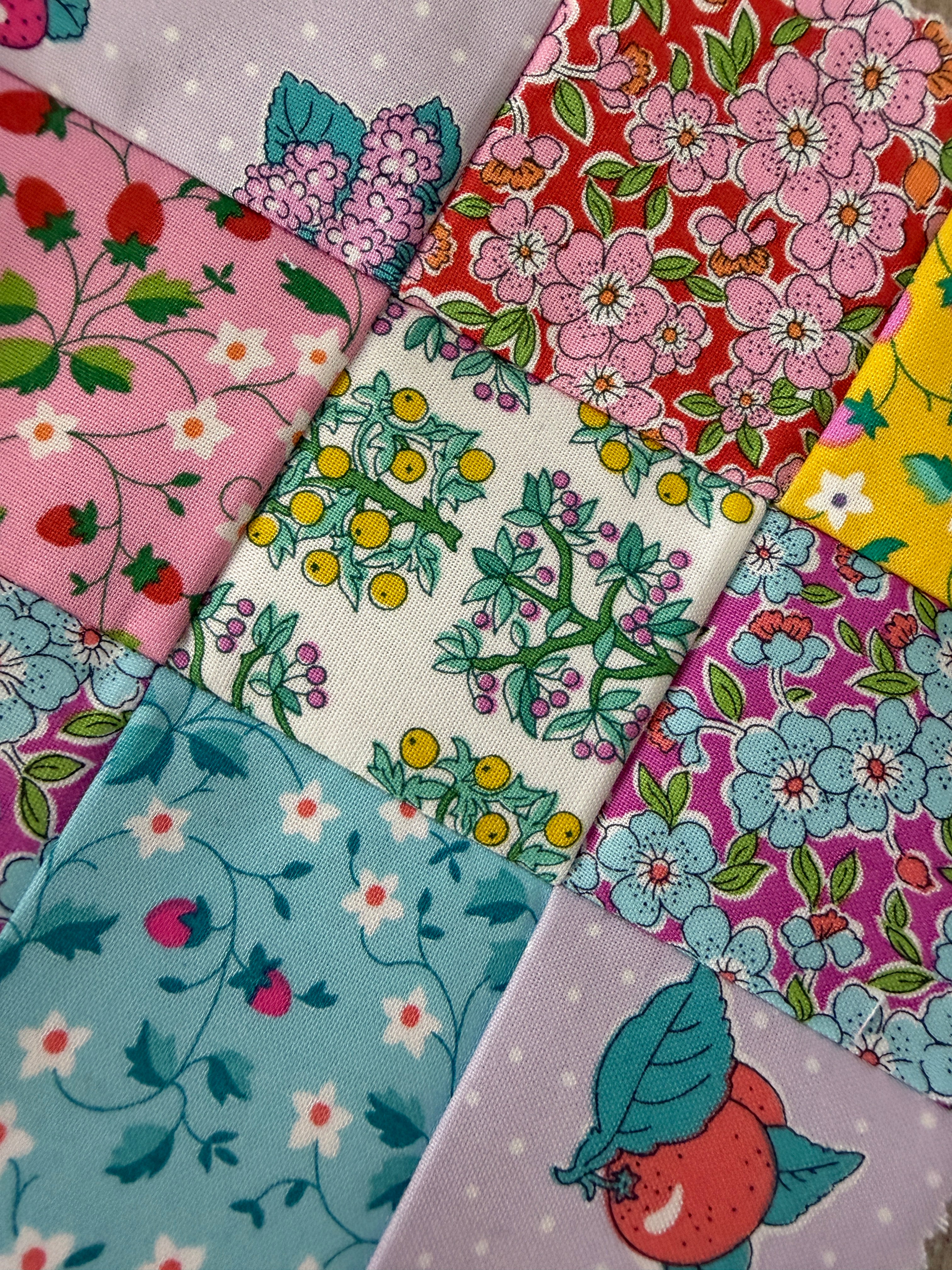 Set of 4 Quilted Coasters